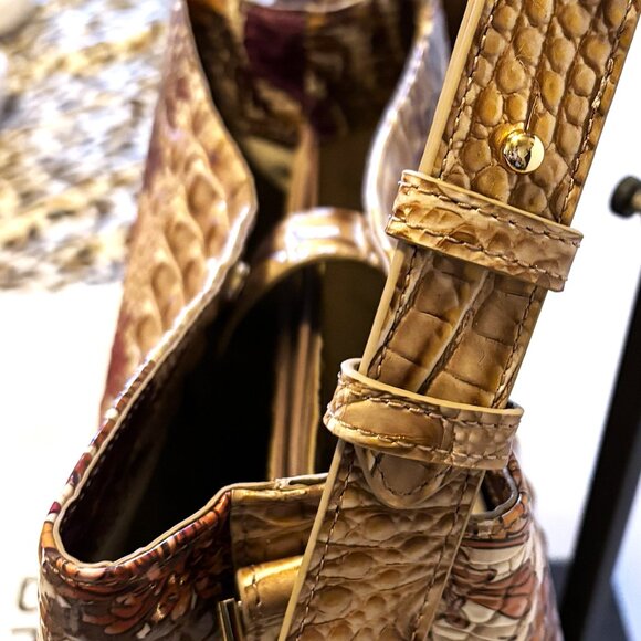 Brahmin Celina - Chrysanthemum Ombre Melbourne Bucket Bag - Picture 4 of 8